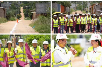 Tras años de espera, inician obras en 4 colonias más de Xoxocotlán