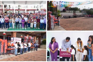 Fortalecen infraestructura educativa en Xoxocotlán; benefician a 89 instituciones