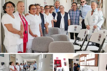 Fundación Nino entrega sillas en Hospital de Especialidades de Salina Cruz