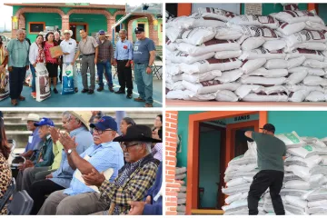 Entregan apoyos agrícolas en Arrazola para fortalecer la seguridad alimentaria