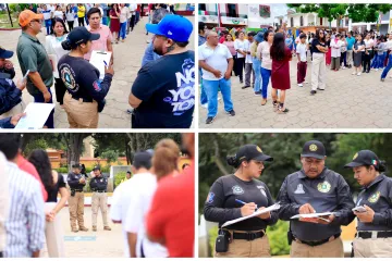 Fortalece Xoxocotlán cultura de Protección Civil durante Segundo Simulacro Nacional 2025