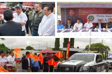 Implementa Policía Vial Estatal “Piensa, Lleguemos a Salvo” en San Sebastián Tutla