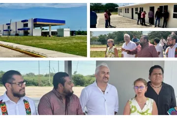 Avanzan instalaciones de medicina UABJO en Juchitán