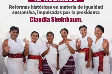 ¡Es tiempo de mujeres!