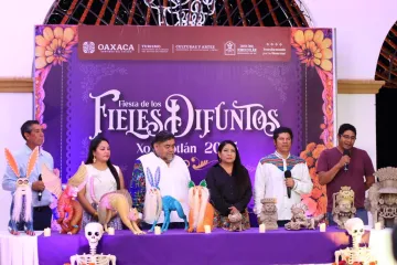 Xoxocotlán, escenario de la Gozona en honor a los Fieles Difuntos 2025