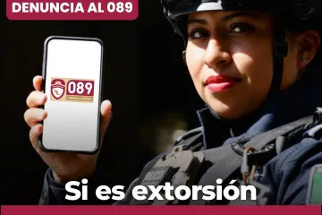 Refuerzan acciones para prevenir que la ciudadanía sea víctima del delito de extorsión