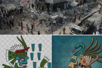 Tláloc y Huitzilopochtli / ERNESTO REYES