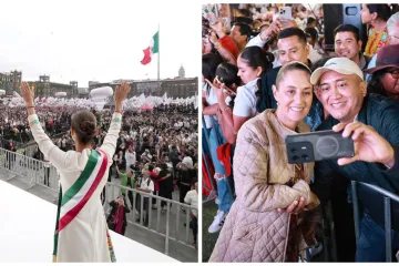 Celebra Nino Morales, un año de gobierno de Sheinbaum