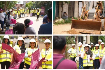 Por calles firmes y familias seguras, arranca Nancy Benítez obras en 3 colonias más