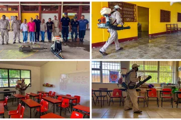 Gobierno de Juchitán realiza jornada de fumigación 