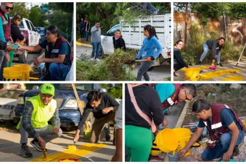Vecin@s de Santa Rosa se suman al Tequio Vecinal por una ciudad limpia y segura