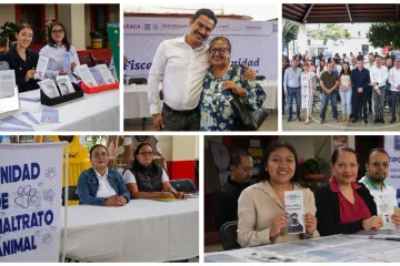 Fiscalía en tu Colonia llega a San Felipe del Agua con respaldo del presidente Ray Chagoya