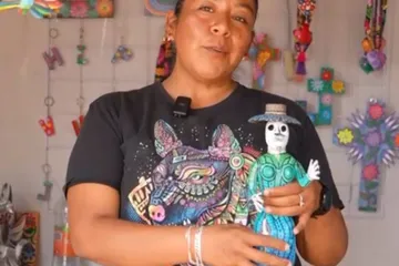 San Antonio Arrazola, cuna de color e imaginación en la Expo Feria de Alebrijes 2025