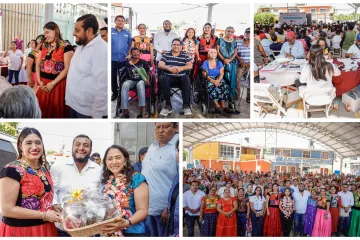 En Juchitán, DIF estatal y municipal acercan apoyos y servicios a la comunidad 