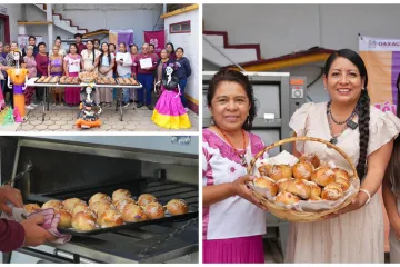 En el DIF Municipal, familias xoxeñas elaboran su propio Pan de Muerto