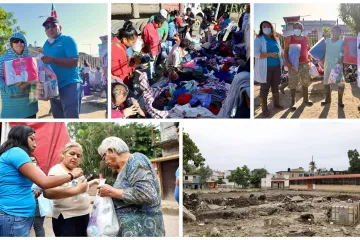 La solidaridad del pueblo juchiteco llegó a las familias damnificadas de Veracruz 