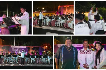 Xoxocotlán, corazón de Oaxaca, celebra el Día de los Fieles Difuntos con la banda de música del CECAM