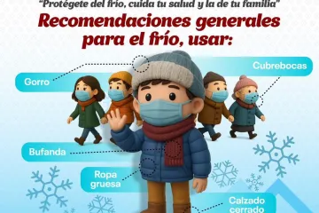 Cuídate del frío: Xoxocotlán activa recomendaciones
