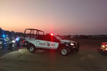 Despliega Policía Vial Estatal operativo de seguridad en Puerto Escondido durante Fiestas de Noviembre 2025