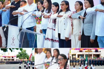 Conmemora Nancy Benítez el legado de la Revolución Mexicana en su 115 aniversario