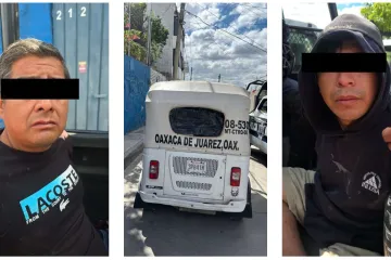 Detienen a dos presuntos asaltantes en Infonavit 1o. de Mayo; mujer sigue prófuga