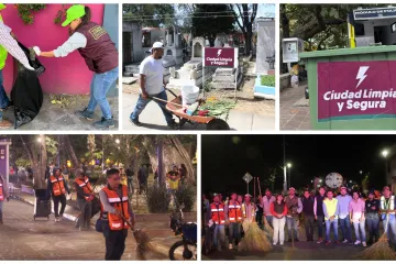 Oaxaca de Juárez mantiene una ciudad limpia durante las festividades de Día de Muertos