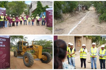 Pone en marcha Ayuntamiento de Xoxocotlán seis obras más dentro del municipio