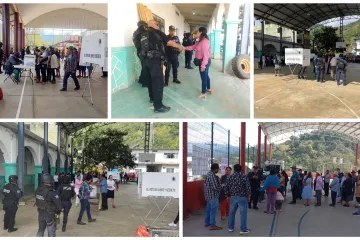 En paz elige Santigo Amoltepec a sus autoridades municipales