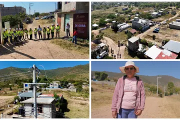 Familias de la colonia Ojito de Agua transforman su vida con obras de electrificación