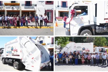 Xoxocotlán avanza en servicios públicos con nuevo compactador de residuos