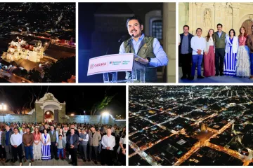 Oaxaca de Juárez brilla con la nueva iluminación de la Basílica de la Soledad