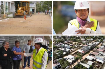 Inauguran y arrancan obras de infraestructura en colonias de Xoxocotlán