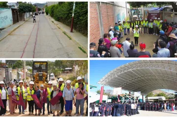 Continúa Nancy Benítez fortaleciendo infraestructura educativa y urbana