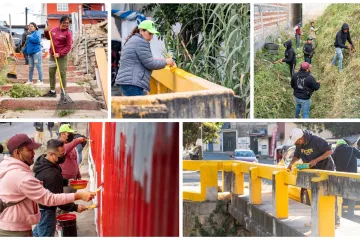 Tequio Vecinal fortalece el orden y la participación en Ampliación Volcanes
