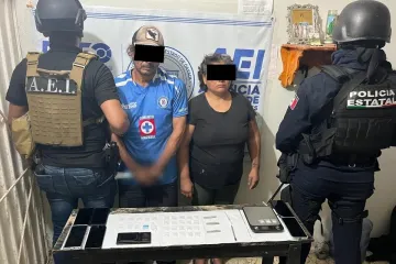 Durante cateo en  bar de la Sierra de Flores Magón detienen a pareja con posesión de drogas