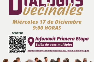 Este miércoles, Diálogos Vecinales en Infonavit Primera Etapa: participación y escucha directa
