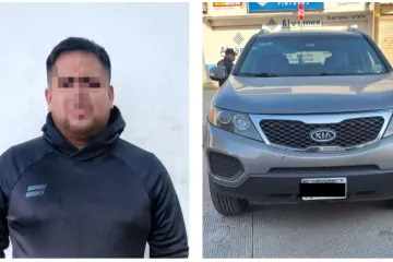 Policía Municipal asegura camioneta con reporte de robo activo y detiene a conductor