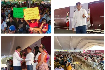 Nino Morales y sus hermanos indígenas reciben con entusiasmo a gobernador, durante Gira de Rendición de Cuentas