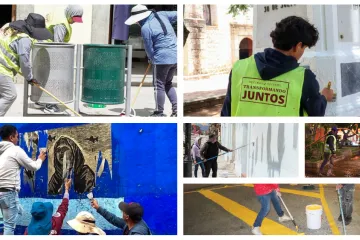 Primer año de gobierno: Oaxaca de Juárez registra avances en limpieza y embellecimiento urbano