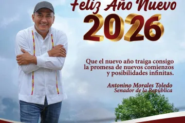 Nino Morales desea un 2026 lleno de salud, paz y bienestar 