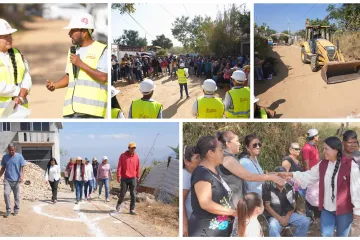 Arranca Nancy Benítez obras que transforman el rostro de Xoxocotlán