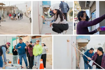 Oaxaca de Juárez avanza con acciones de limpieza en la colonia Primavera de San Martín