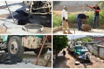 Xoxocotlán refuerza la salud pública con labores de mantenimiento y desazolve