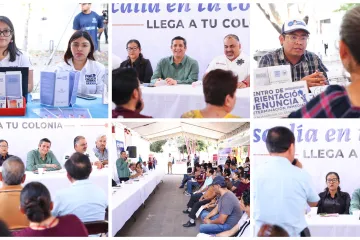 Realizan Fiscalía en tu Colonia en Cinco Señores 