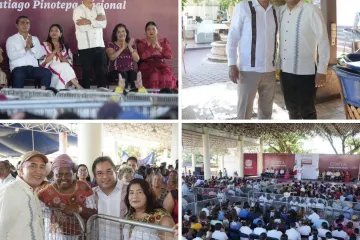 Acompaña Nino Morales a Jara en Gira de Rendición de Cuentas