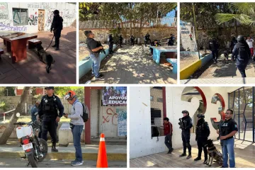 Seguridad escolar en Santa Lucía del Camino
