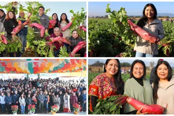 Tania Caballero destaca la tradición oaxaqueña de la Noche de Rábanos