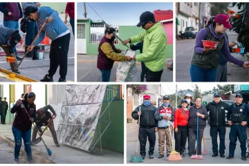 Tequio Vecinal transforma Viguera con acciones visibles y permanentes en las calles