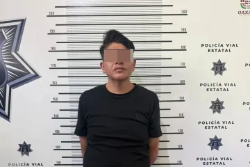 Asegura Policía Vial Estatal a masculino por presunta violencia de género en la capital del estado