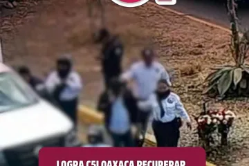 Logra C5i Oaxaca recuperar camioneta con reporte de robo en San Sebastián Tutla